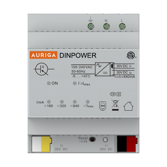 Power Supply 640mA - 4 DIN MOD