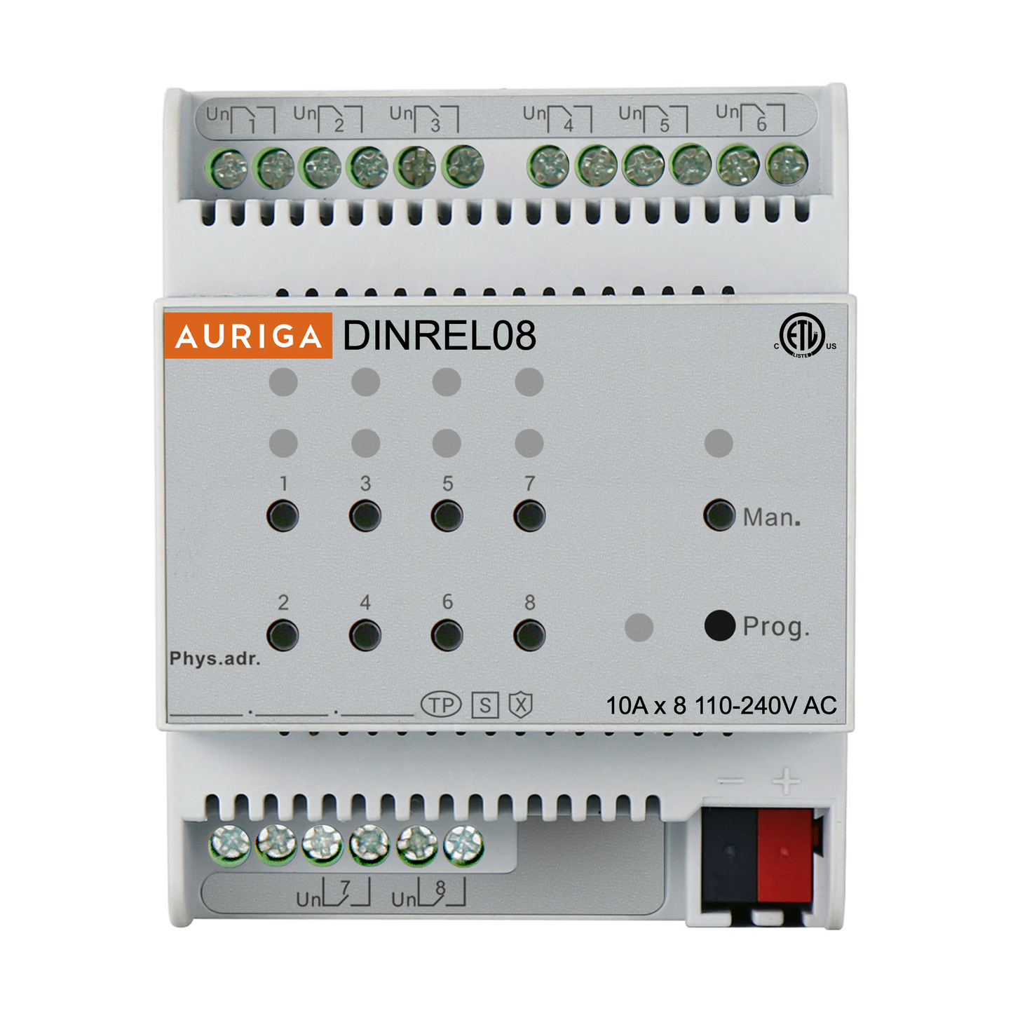 Relay 8 Ch - 4 DIN MOD